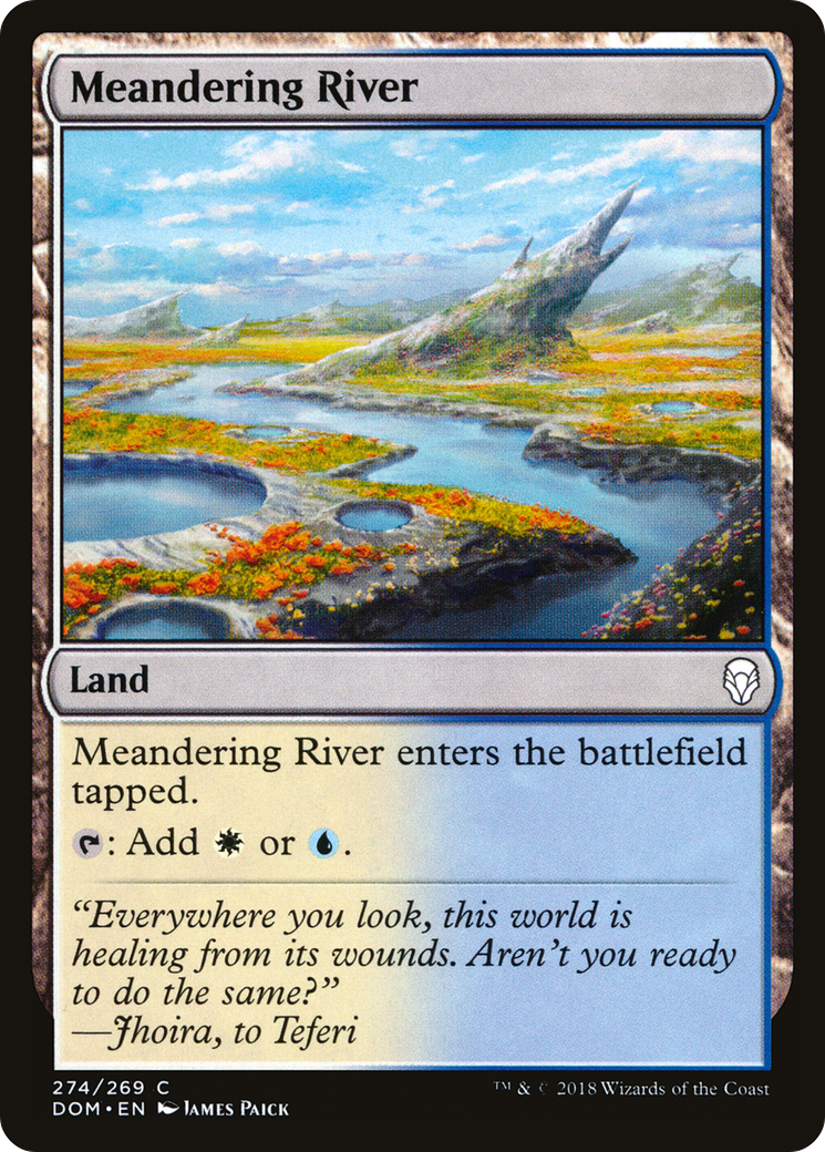 Rivière Méandrée (DOM-274) - Dominaria 