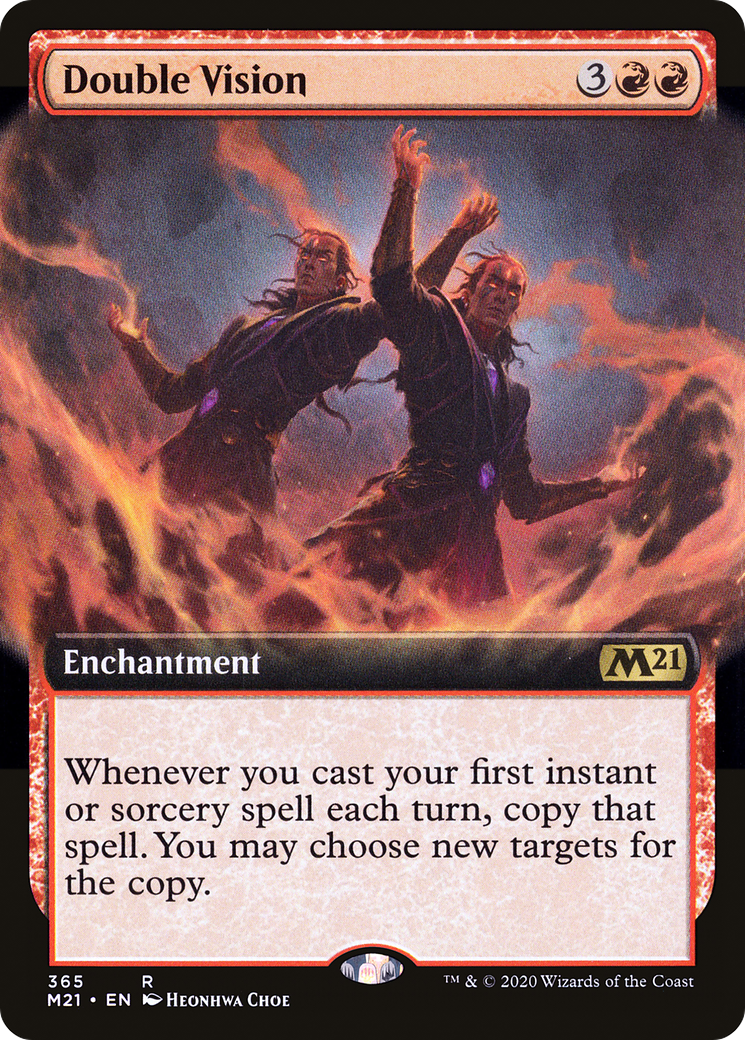Double Vision (Extended Art) (M21-365) - Core Set 2021: (Extended Art)