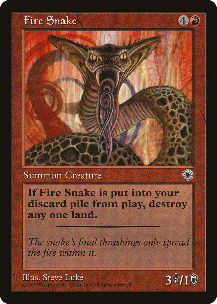 Serpent de Feu (POR-127) - Portail 