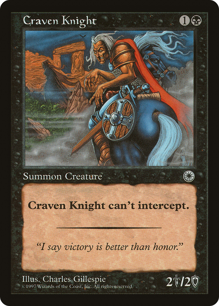 Craven Knight (POR-085) – Portail 