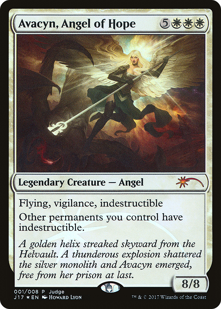 Avacyn, Angel of Hope (JDG-001) - Judge Gift Cards 2017 Foil