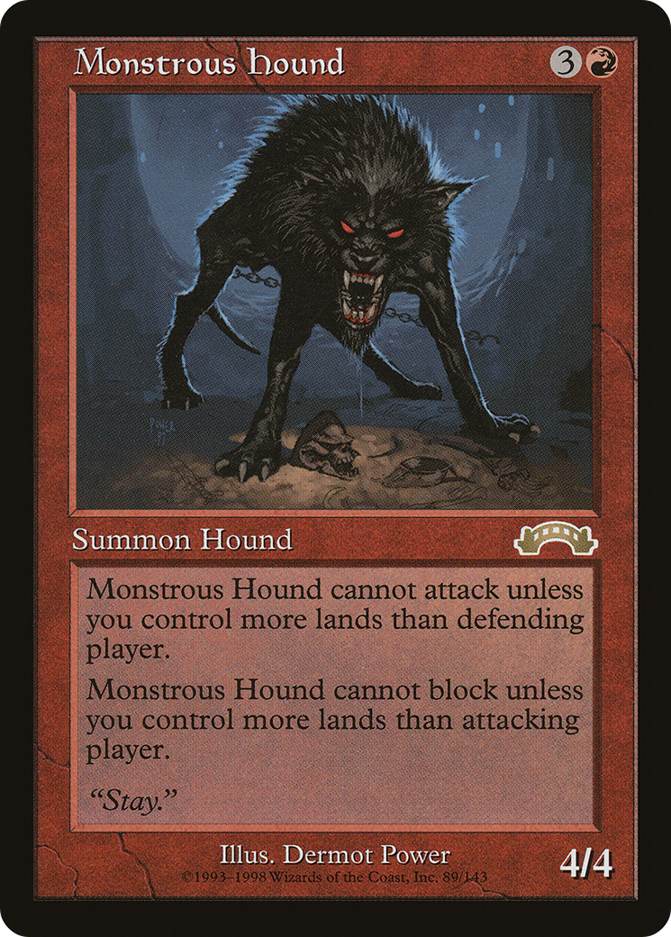 Monstrous Hound (EXO-089) - Exodus