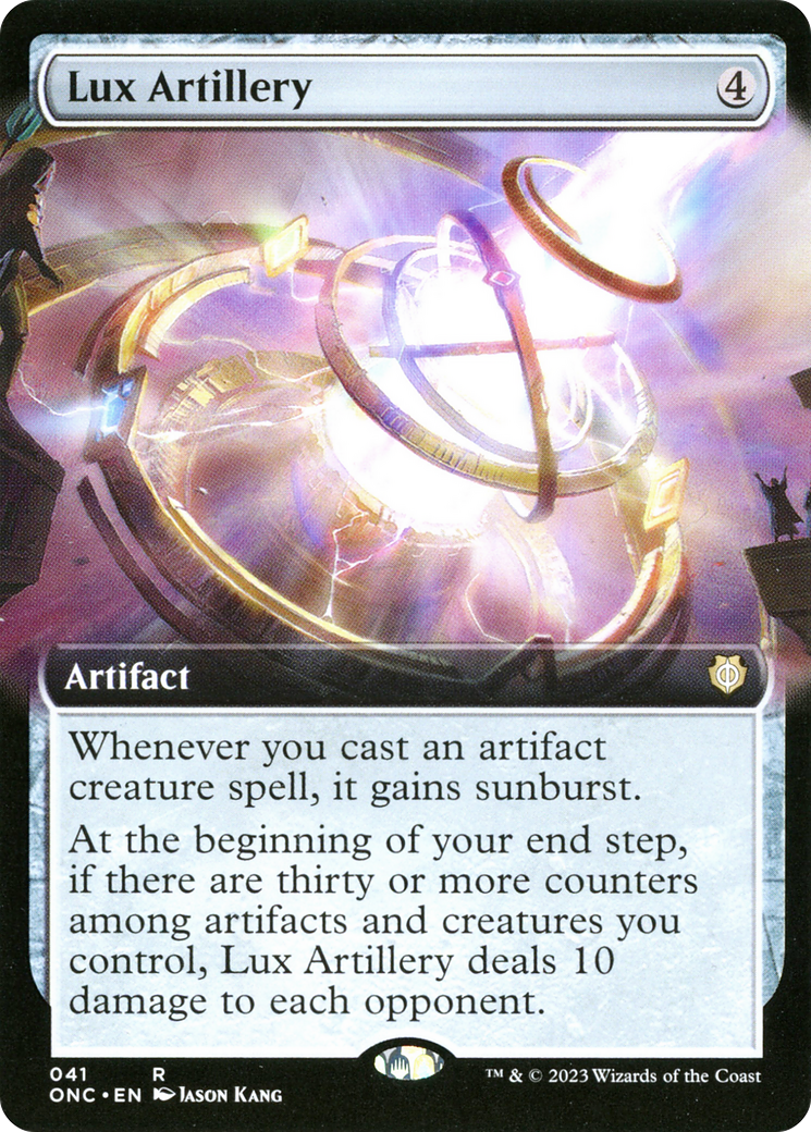 Artillerie Lux (ONC-041) - Phyrexia : Tous seront un seul commandant : (Extended Art) Foil 