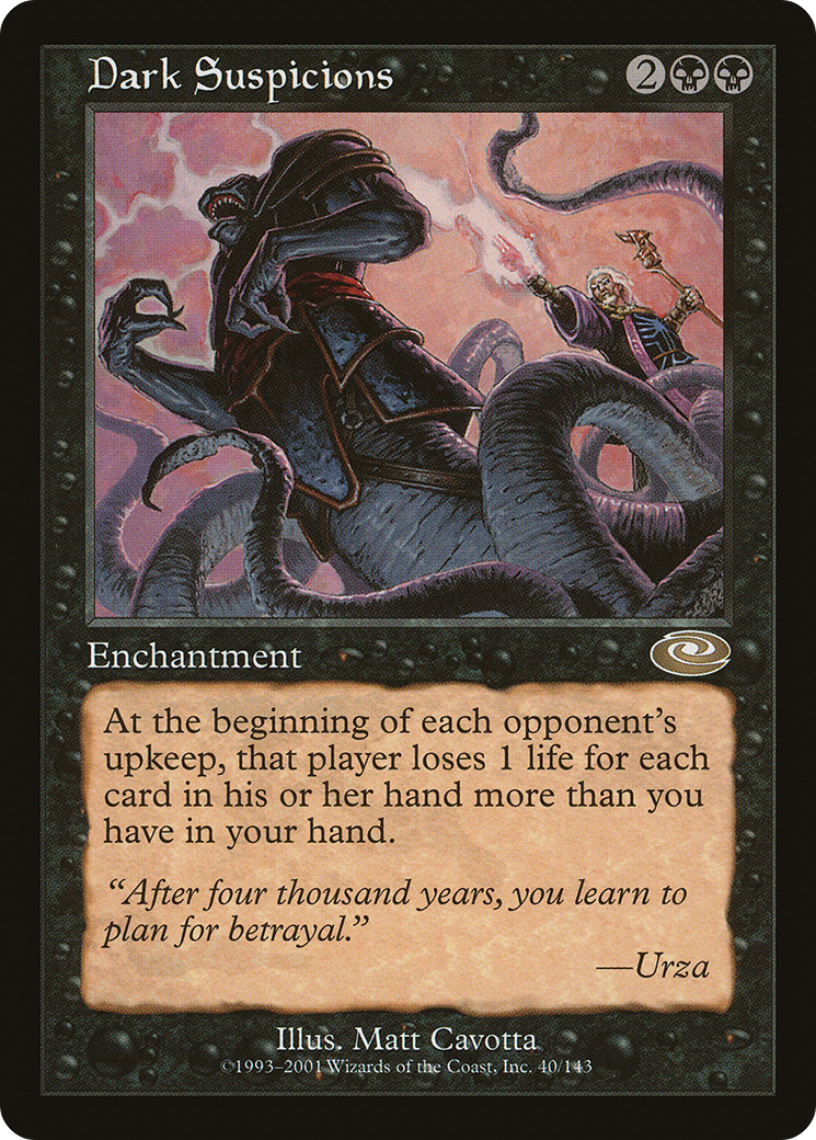 Dark Suspicions (PLS-040) - Planeshift Foil