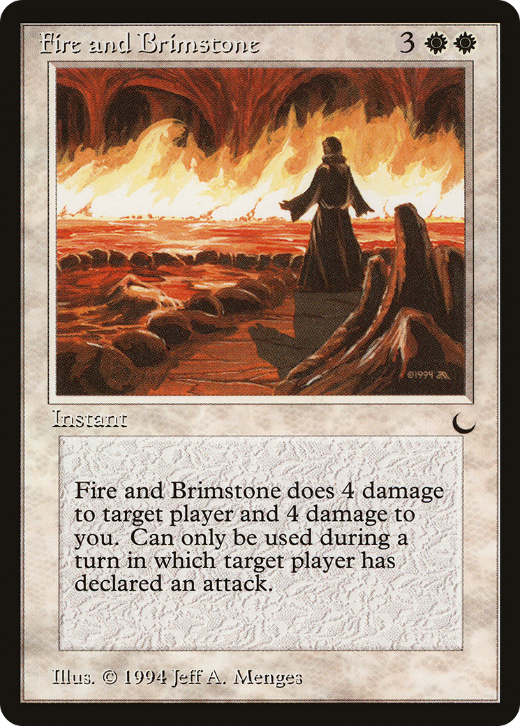 Fire and Brimstone (DRK-009) - The Dark