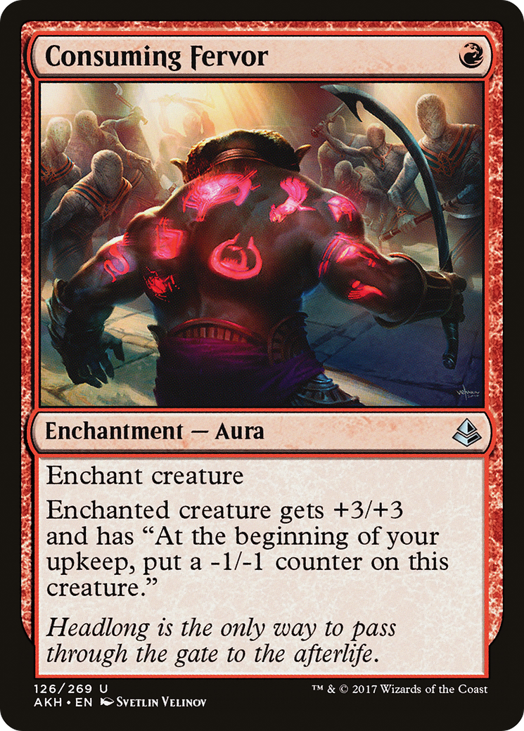 Ferveur dévorante (AKH-126) - Amonkhet 