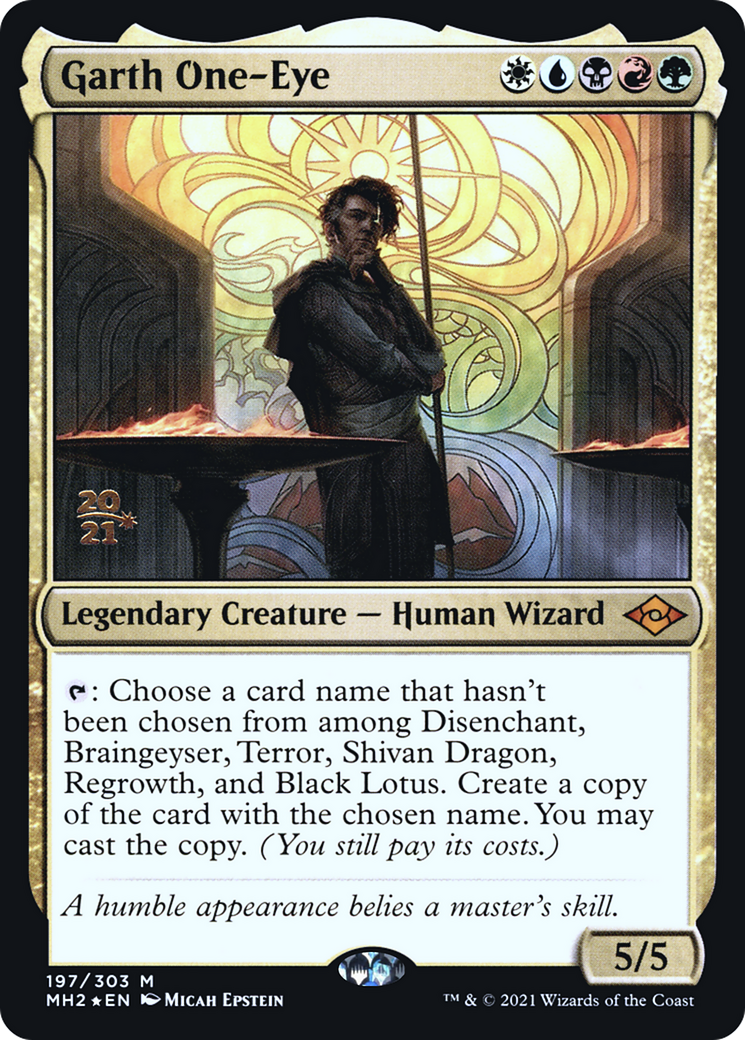 Garth One-Eye (PMH2-197S) - Promotions Modern Horizons 2