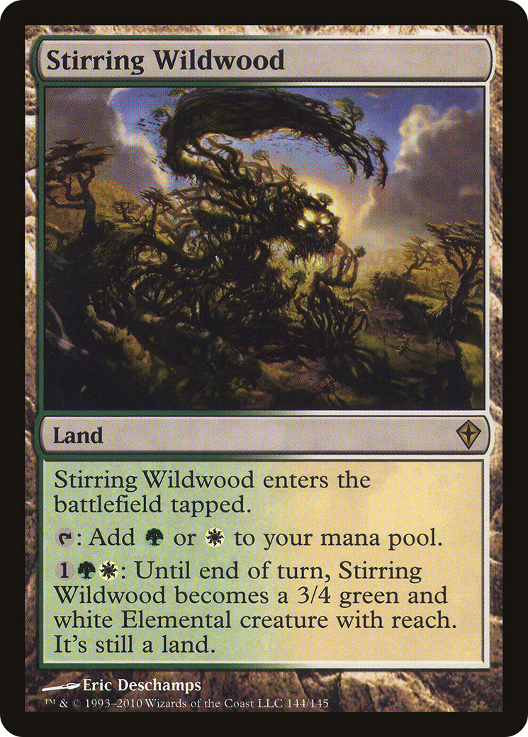 Remuer la forêt sauvage (WWK-144) - Worldwake Foil