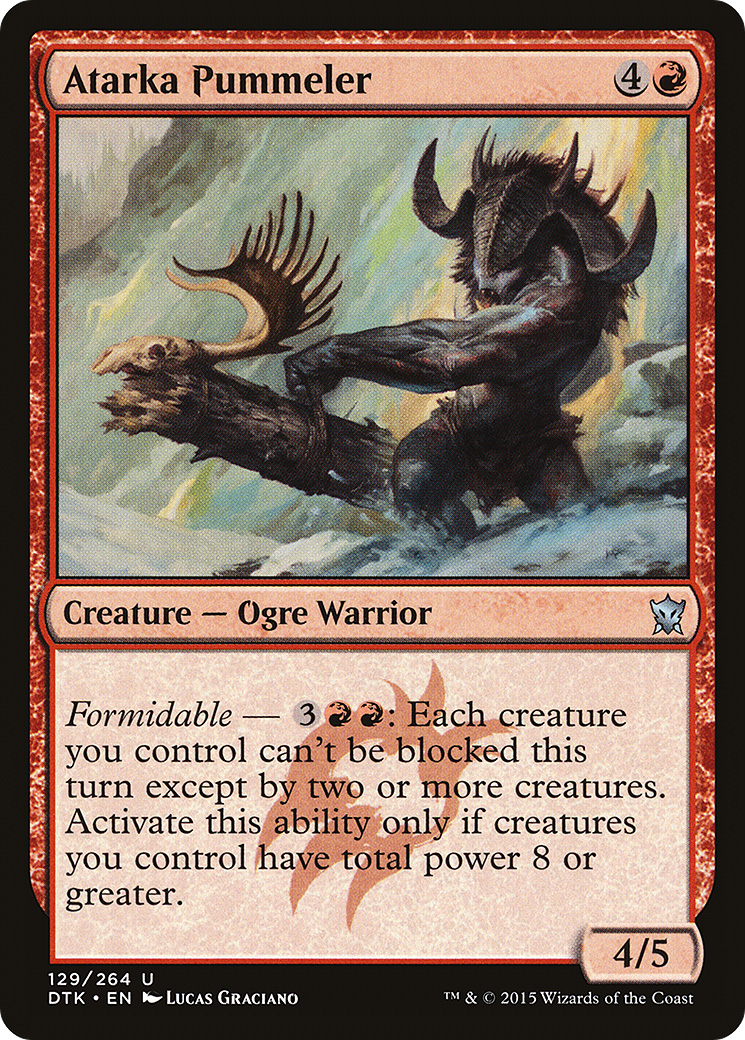 Atarka Pummeler (DTK-129) - Dragons de Tarkir 