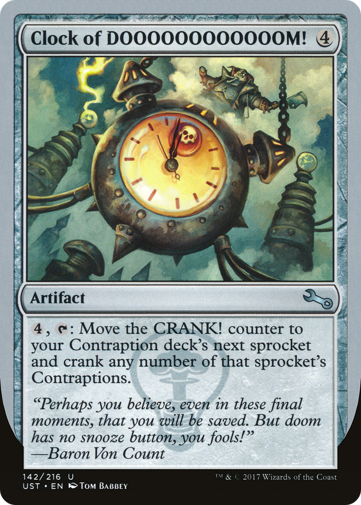 Horloge de DOOOOOOOOOOOOM! (UST-142) - Instable 
