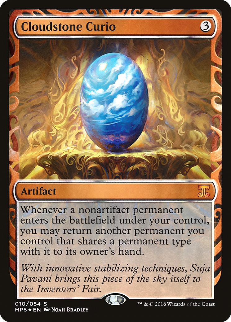 Curiosité Cloudstone (MPS-010) - Feuille d'inventions de Kaladesh 