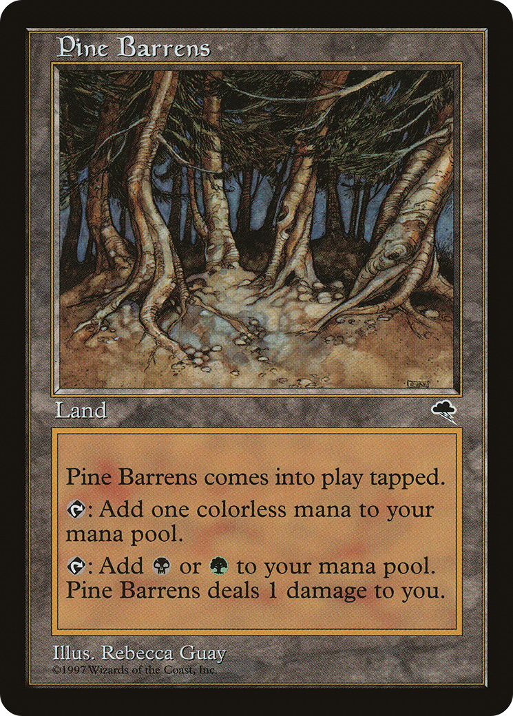 Barrens de pins (TMP-321) - Tempête 