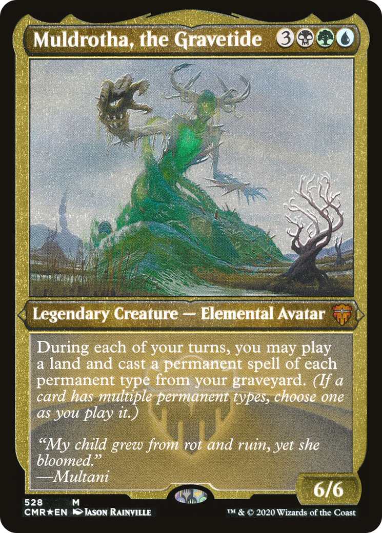 Muldrotha, la marée tombale (CMR-528) - Commander Legends Etched Foil 