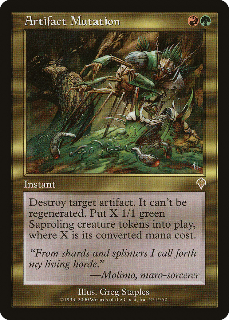 Mutation d'artefact (INV-231) - Invasion 