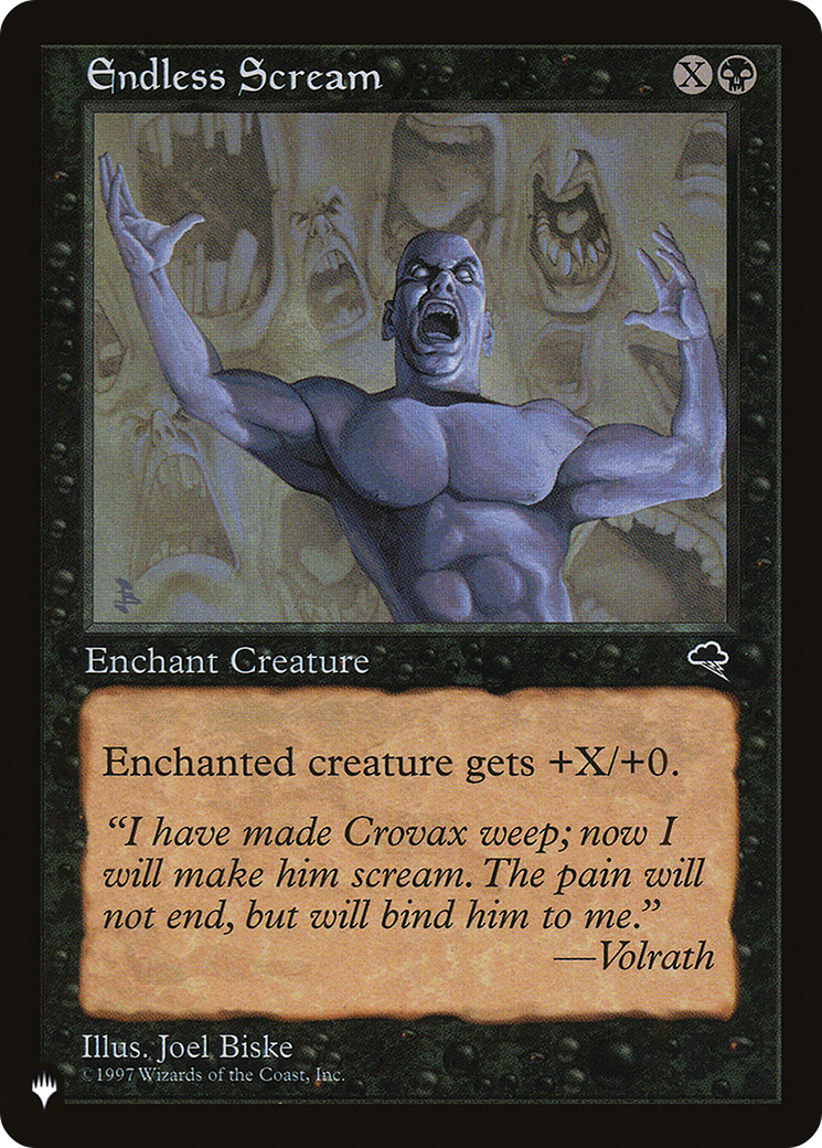 Endless Scream (LIST-) - The List