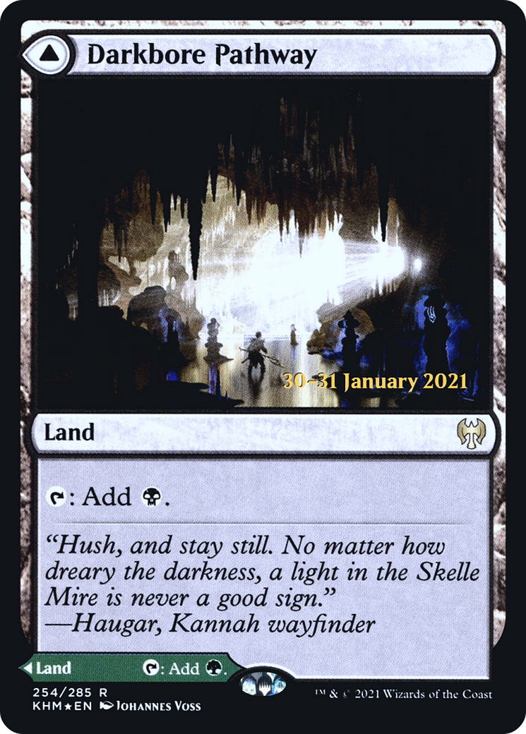 Chemin Darkbore // Chemin Slitherbore (PKHM-254S) - Kaldheim Promos Foil 