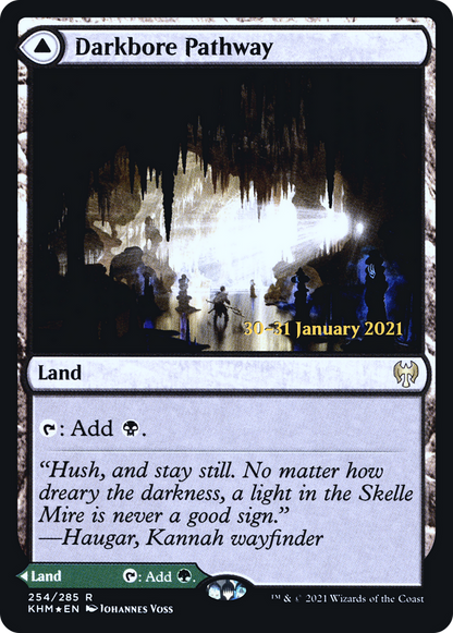 Chemin Darkbore // Chemin Slitherbore (PKHM-254S) - Kaldheim Promos Foil 