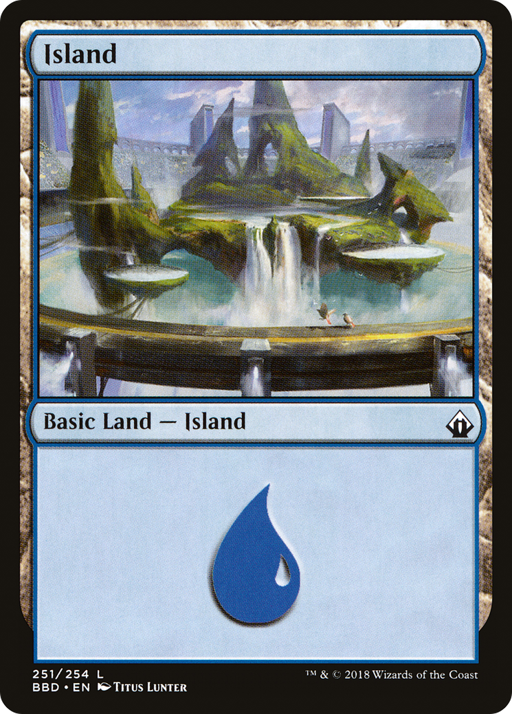 Island (BBD-251) - Battlebond Foil