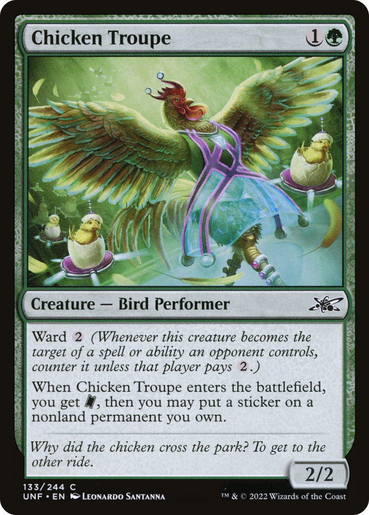 Troupe de poulets (UNF-133) - Unfinity Foil
