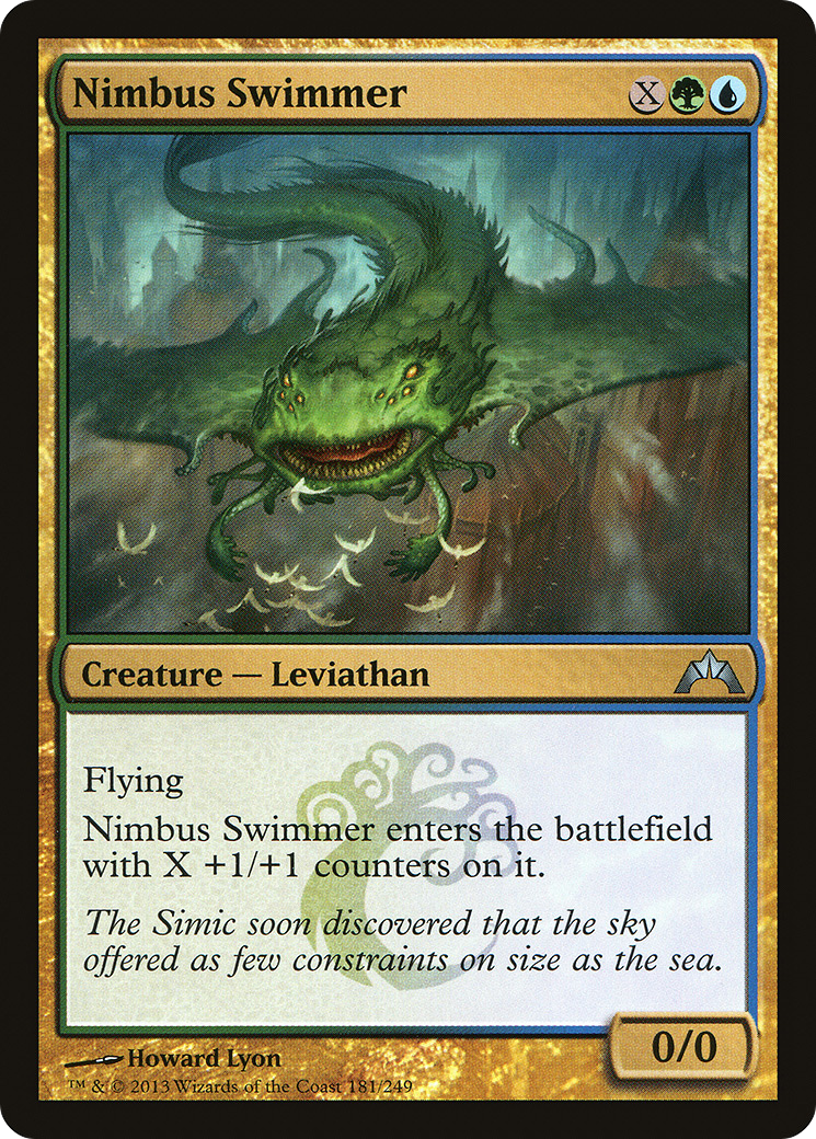 Nimbus Swimmer (GTC-181) - Gatecrash Foil 
