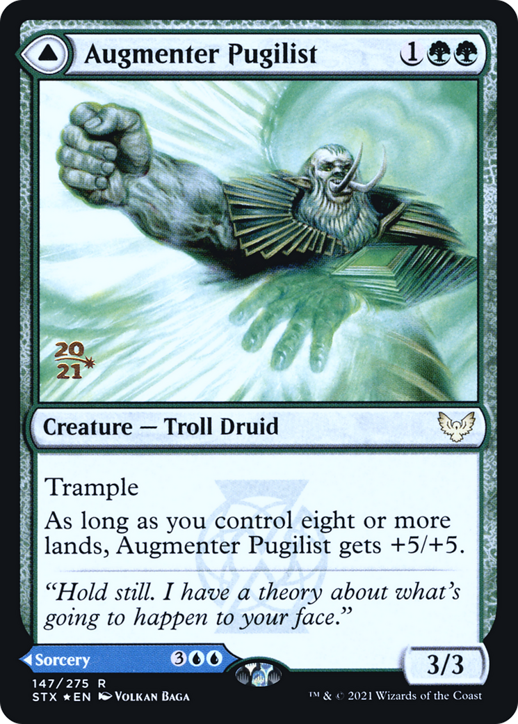 Augmenter Pugilist (PRE-147) - Strixhaven: School of Mages Promos Foil