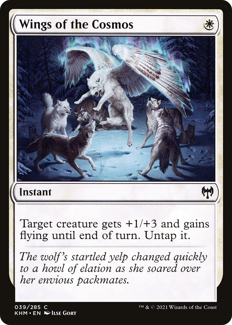 Les Ailes du Cosmos (KHM-039) - Kaldheim Foil 
