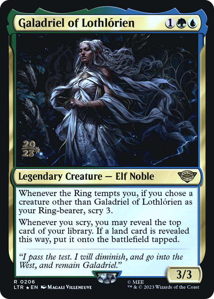 Galadriel of Lothlorien (PRE-206) - Tales of Middle-earth Promos Foil