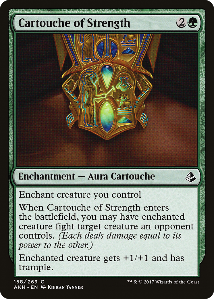 Cartouche de Force (AKH-158) - Amonkhet Foil