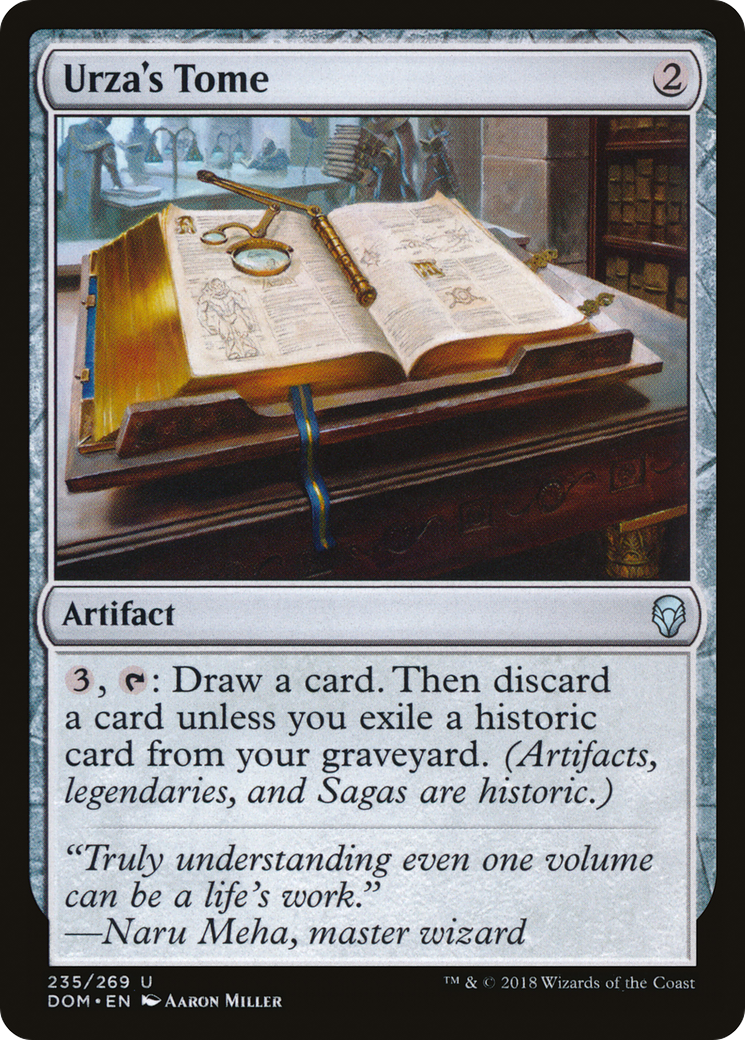 Tome d'Urza (DOM-235) - Dominaria 