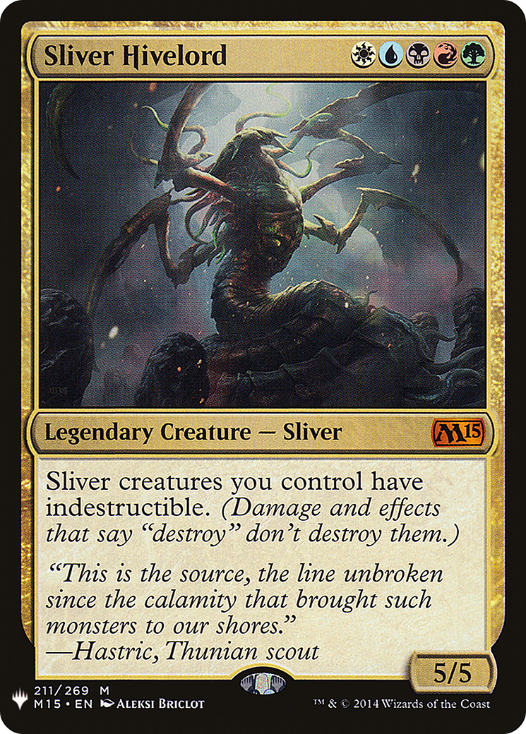 Seigneur de la Ruche Sliver (PLST-M15-211) - La Liste