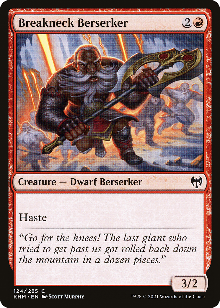 Berserker à couper le souffle (KHM-124) - Kaldheim 