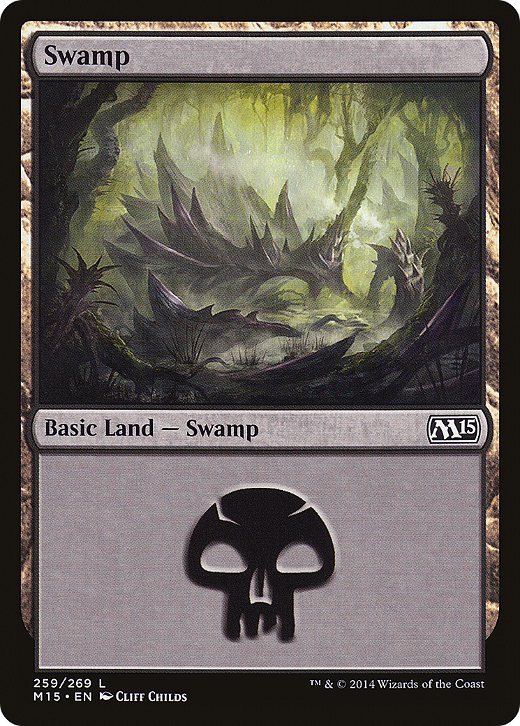 Swamp (259) (M15-259) - Magic 2015