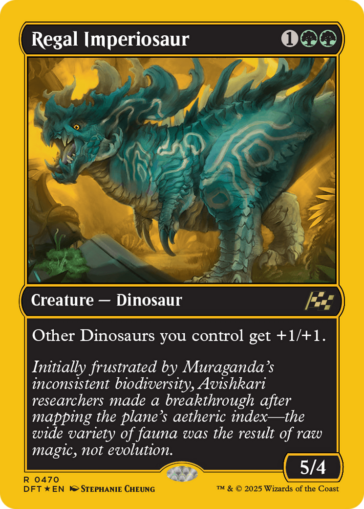 Impériosaure royal (Première place) (-470) - Aetherdrift 