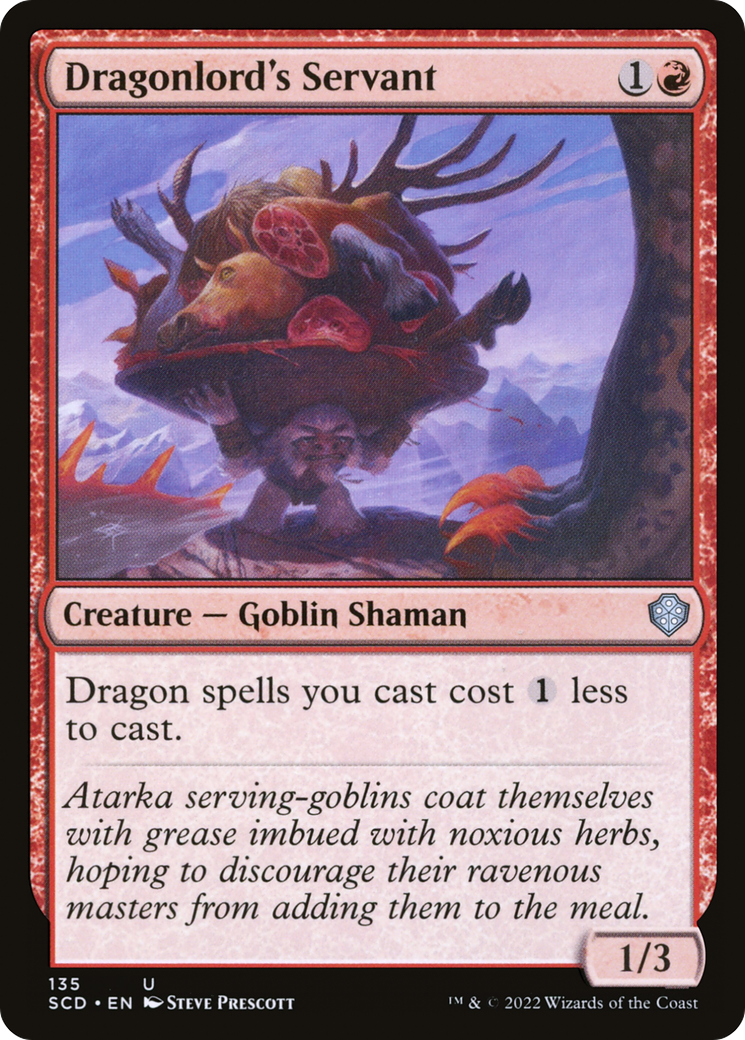 Serviteur du Seigneur des Dragons (SCD-135) - Decks de commandant de départ 