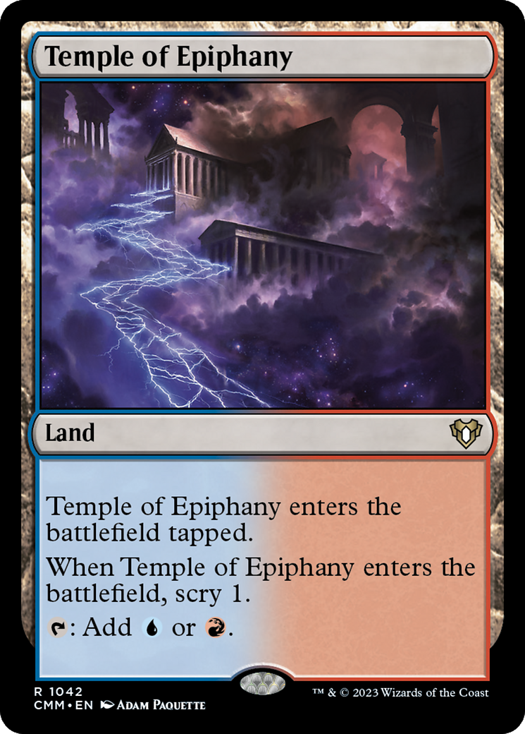 Temple of Epiphany (CMM-1042) - Commander Masters