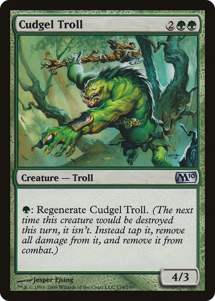 Troll à gourdin (M10-174) - Magic 2010