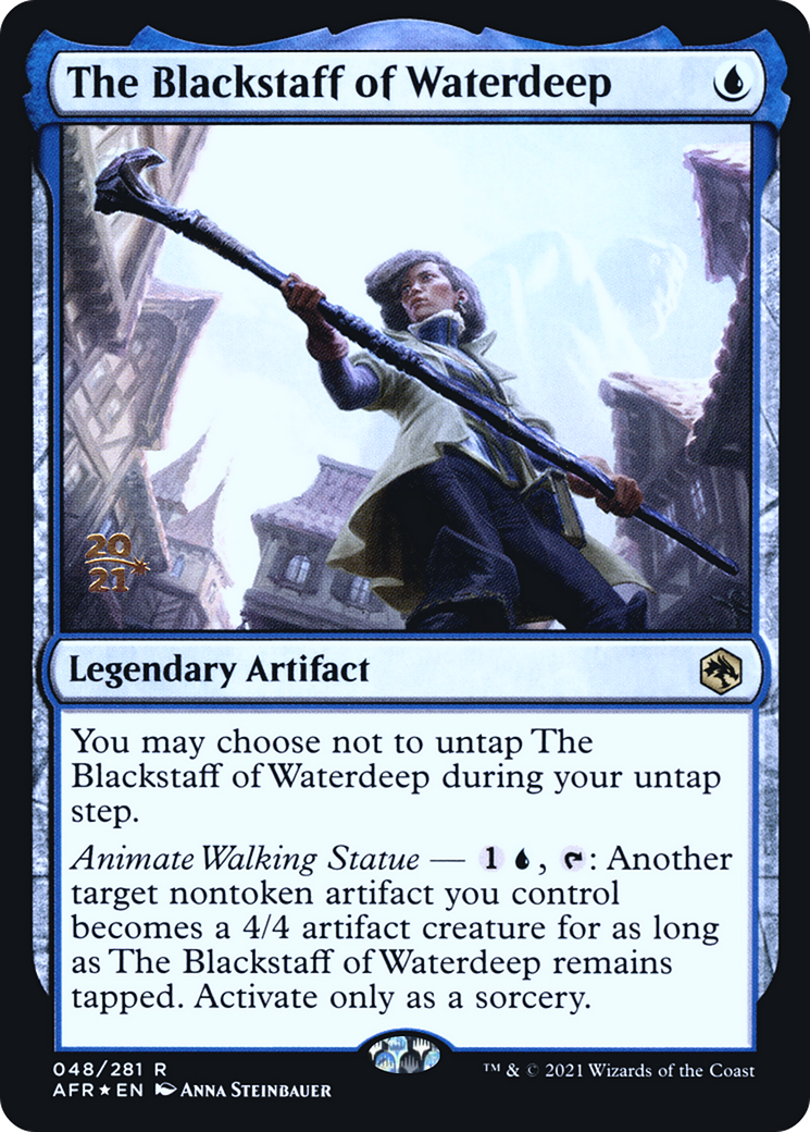 The Blackstaff of Waterdeep (PRE-48S) - Adventures in the Forgotten Realms Promos Foil