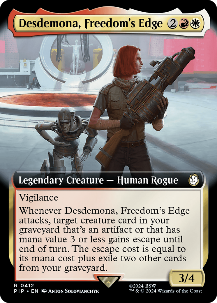 Desdémone, Aux confins de la liberté (PIP-412) - Fallout : (Extended Art) 