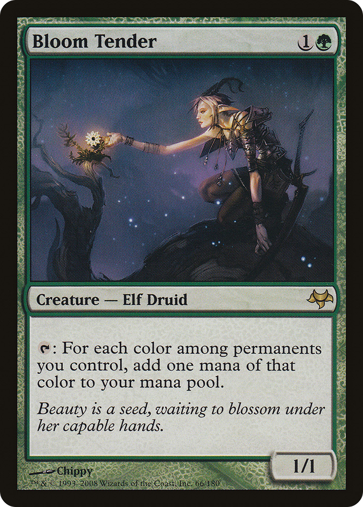 Bloom Tender (EVE-066) - Feuille d'événement