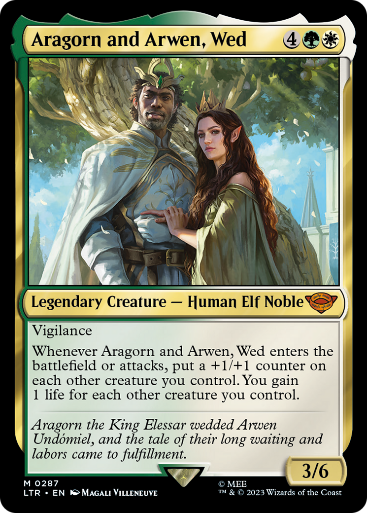 Aragorn et Arwen, Mer (LTR-287) - Le Seigneur des Anneaux : Contes de la Terre du Milieu 