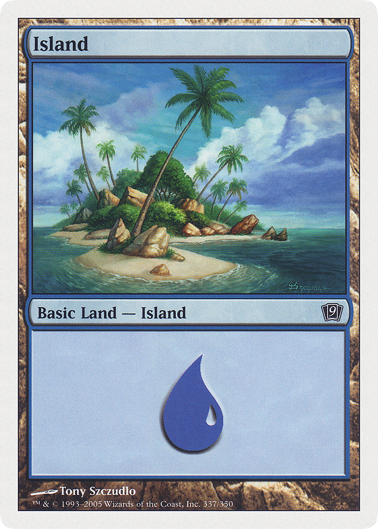 Island (337) (9ED-337) - Ninth Edition