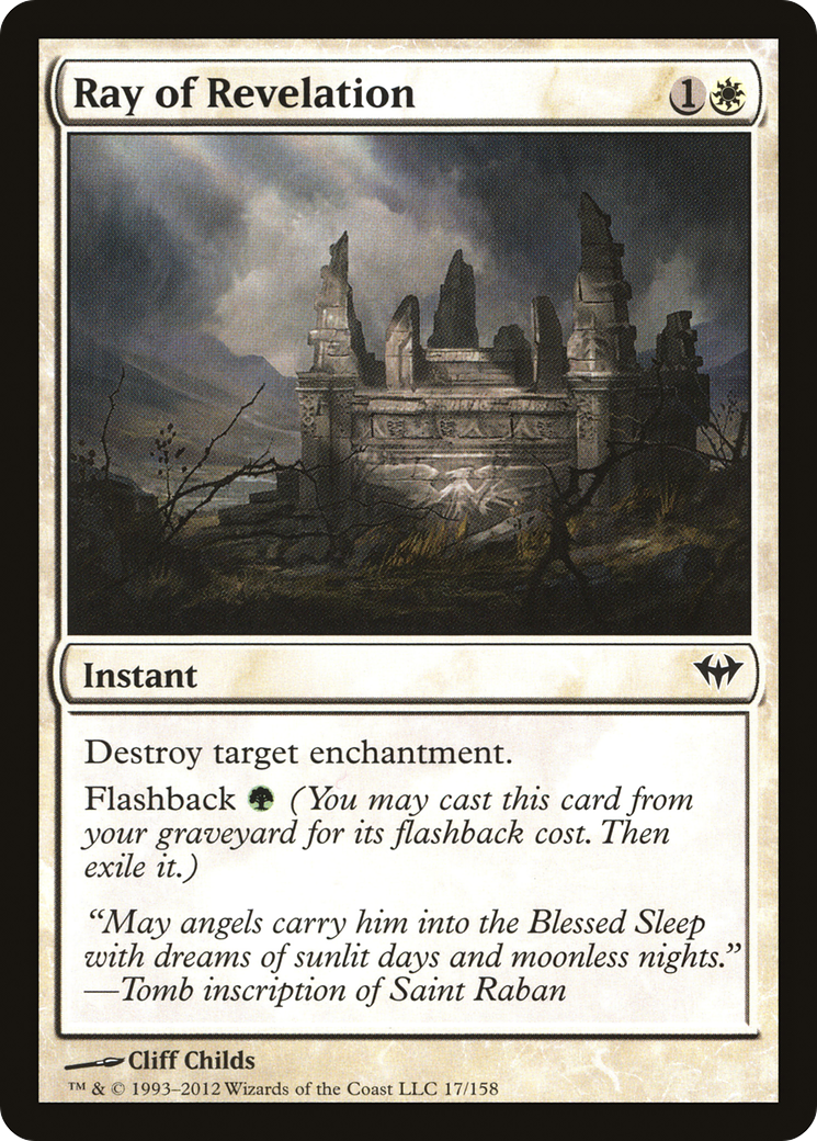 Rayon de Révélation (DKA-017) - Feuille d'Ascension Obscure 