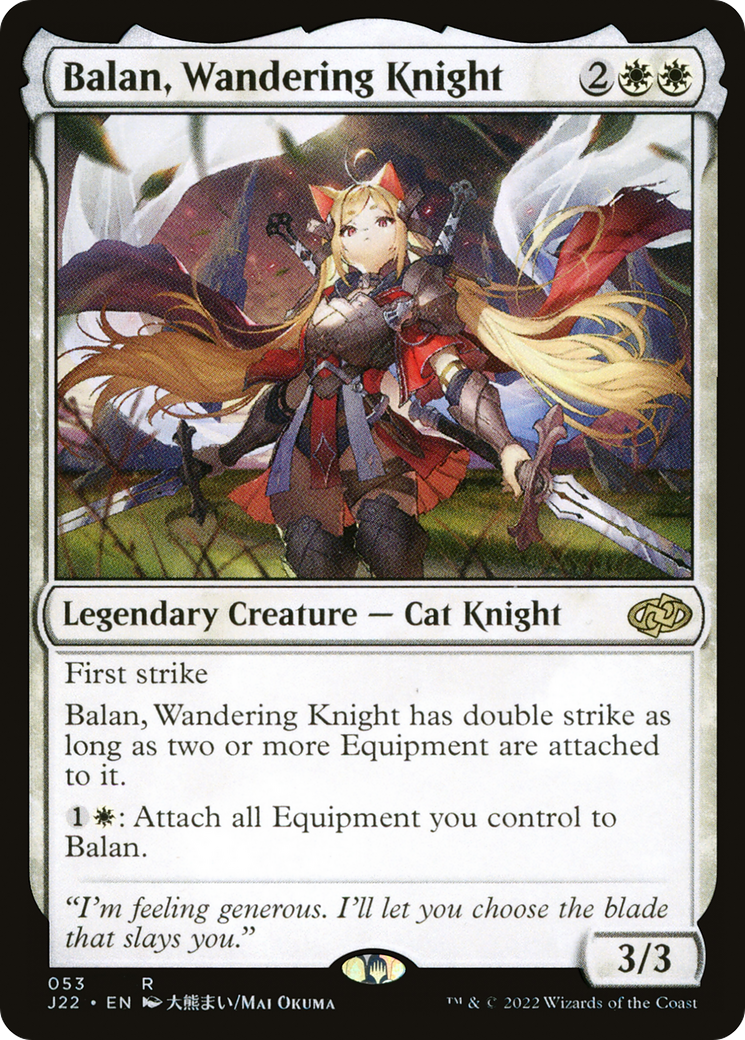Balan, Chevalier errant (J22-053) - Jumpstart 2022 