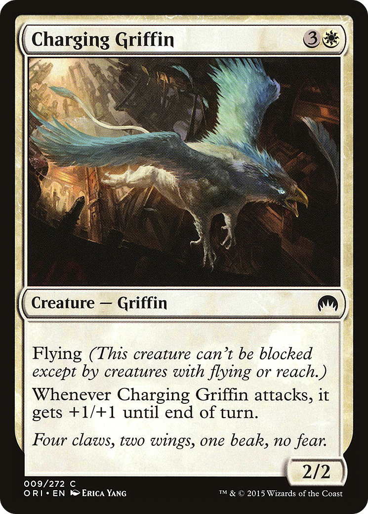 Charging Griffin (ORI-009) - Magic Origins Foil