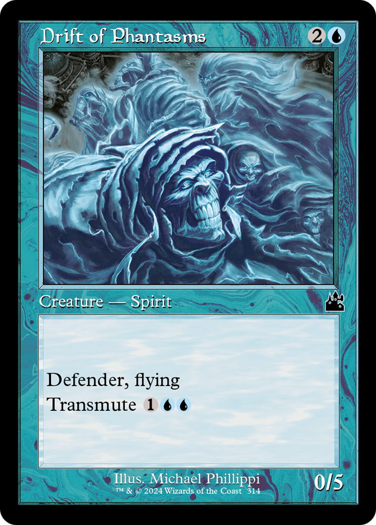 Drift of Phantasms (Retro Frame) (RVR-314) - Ravnica Remastered