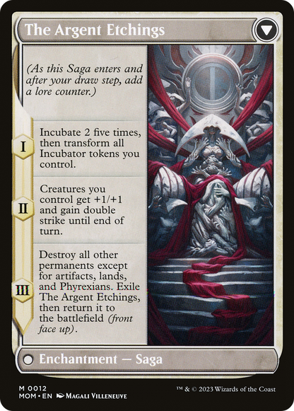 Elesh Norn // Les Gravures d'Argent (MOM-012) - Feuillet de la Marche de la Machine 