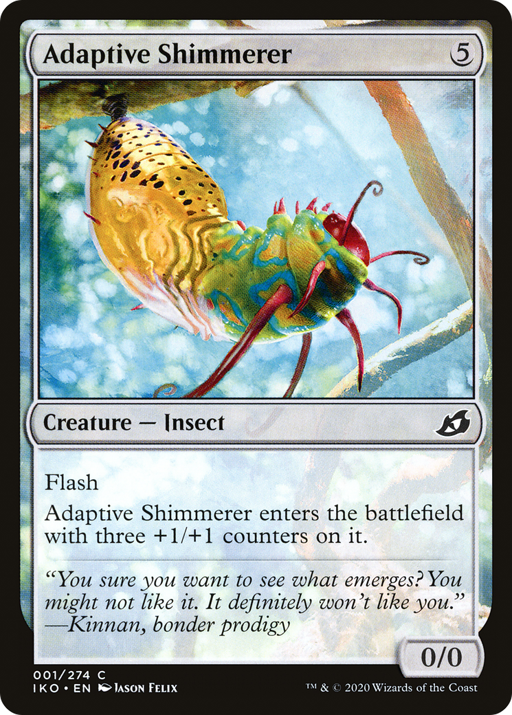 Adaptive Shimmerer (IKO-001) - Ikoria : Lair of Behemoths Foil 