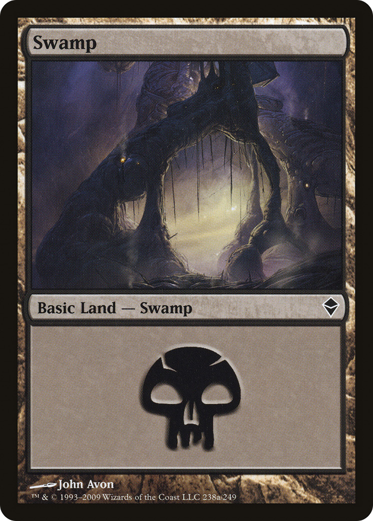 Swamp (ZEN-238A) - Zendikar