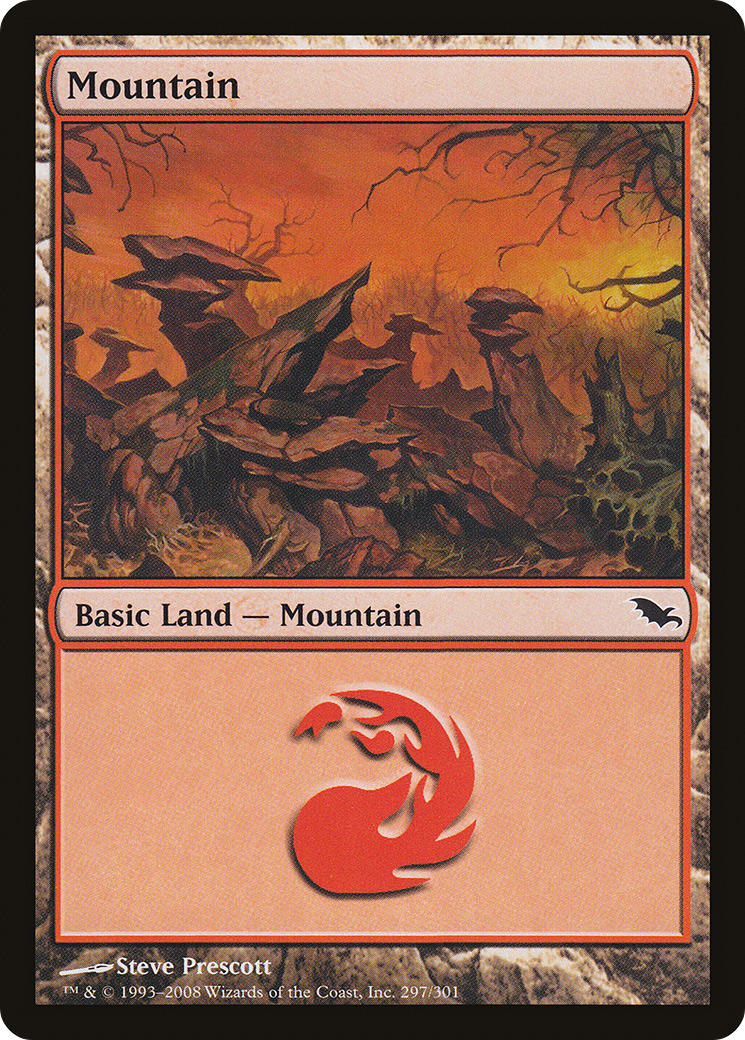 Montagne (SHM-297) - Feuille Shadowmoor 