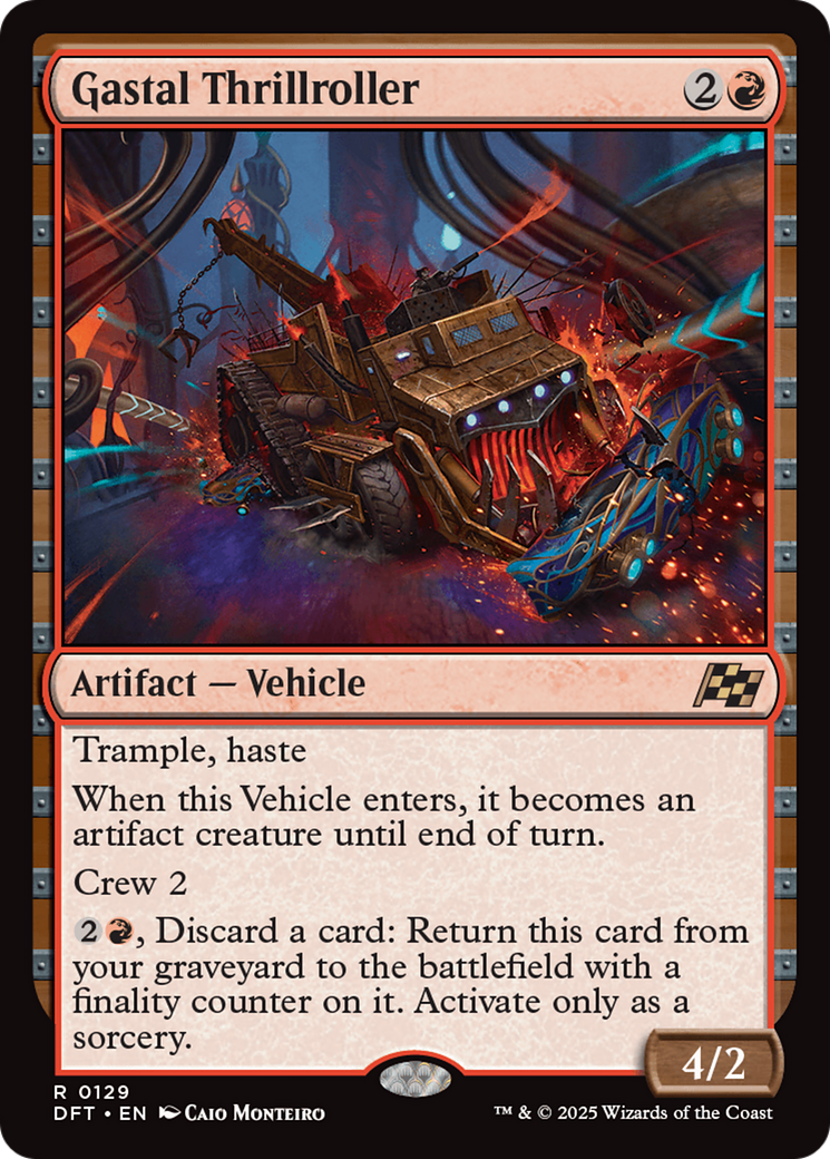 Gastal Thrillroller (-129) - Feuille d'Aetherdrift